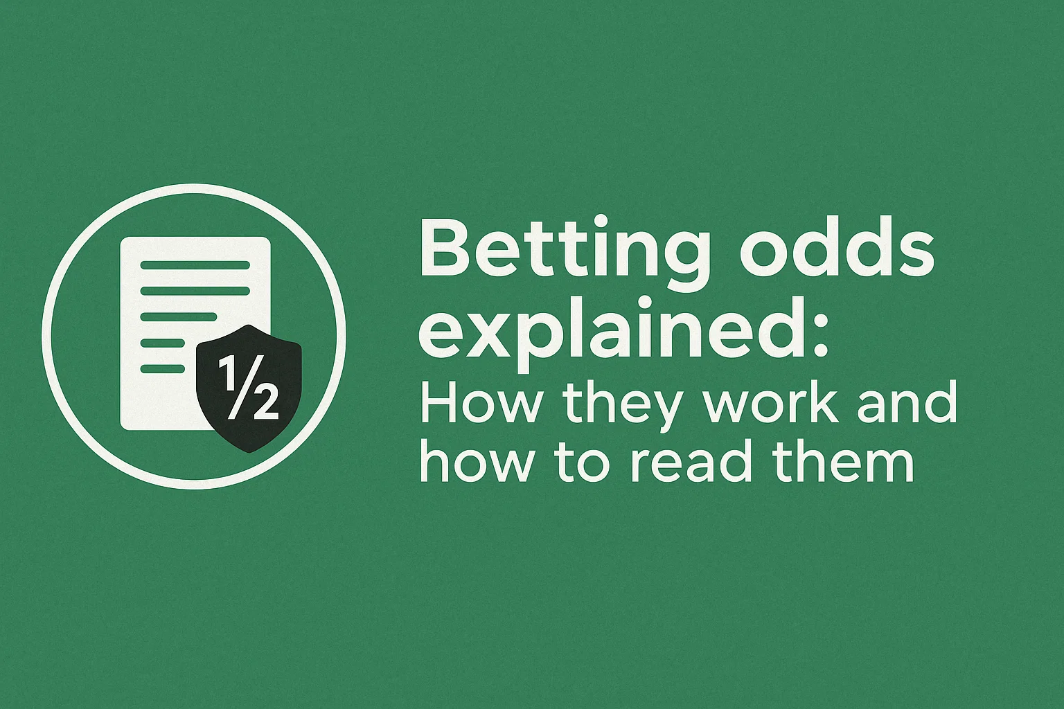 Betting odds explained: How they work and how to read them