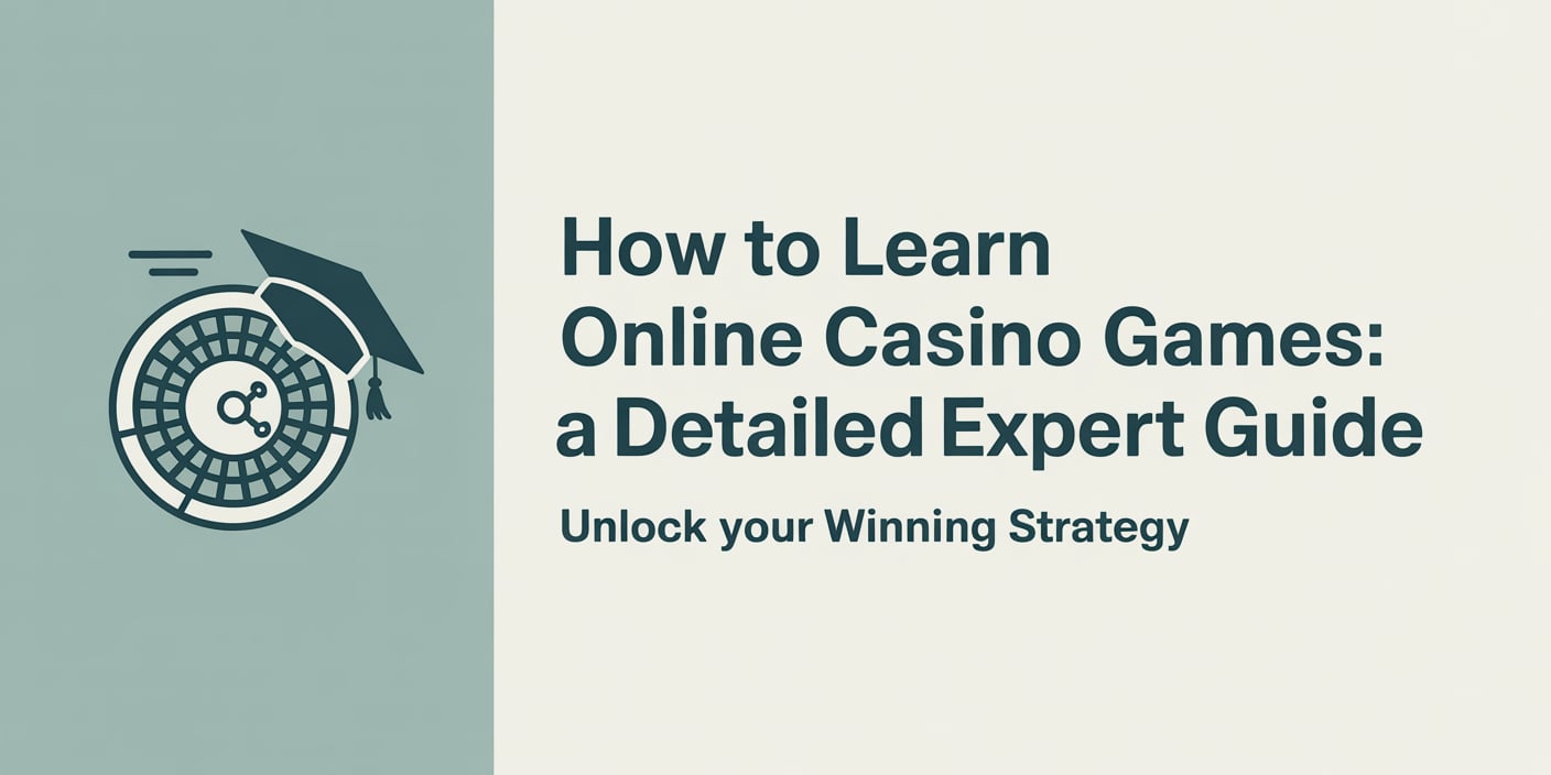 How To Learn Online Casino Games: A Detailed Expert Guide